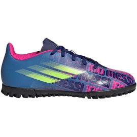 Botas de fútbol adidas X Speedflow Messi.4 Tf Jr FY6911 multicolor azul
