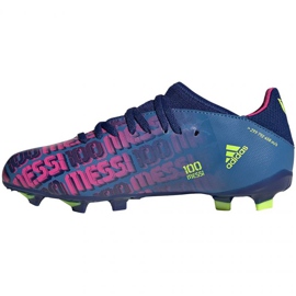 Botas de fútbol adidas X Speedflow Messi.3 Fg Jr FY6932 multicolor azul