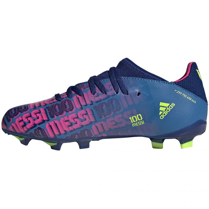 Botas de fútbol adidas X Speedflow Messi.3 Fg Jr FY6932 multicolor azul Botas de fútbol adidas X Speedflow Messi.3 Fg Jr FY6932 multicolor azul