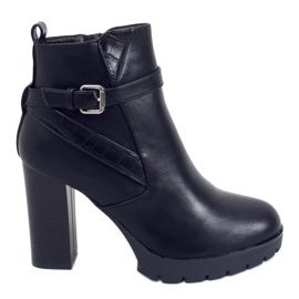 Tacones negros 168-258 Negro