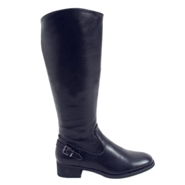 Botas de montar mujer negras BH311 Black Pu negro