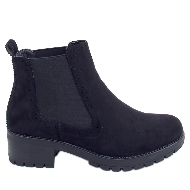Botines Chelsea negros para mujer XJ-61 Black