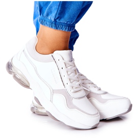 Zapatos Deportivos De Mujer Memory Foam Big Star II274178 Blanco plata
