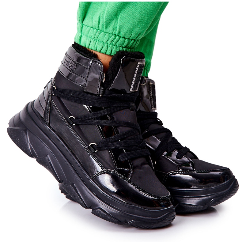 Botas de nieve cálidas Big Star II274311 Black negro Botas de nieve cálidas Big Star II274311 Black negro