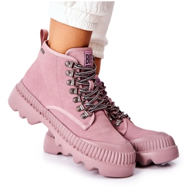 Botas de Piel Big Star II274367 Rosa