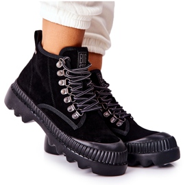 Botas de Piel Big Star II274363 Negro