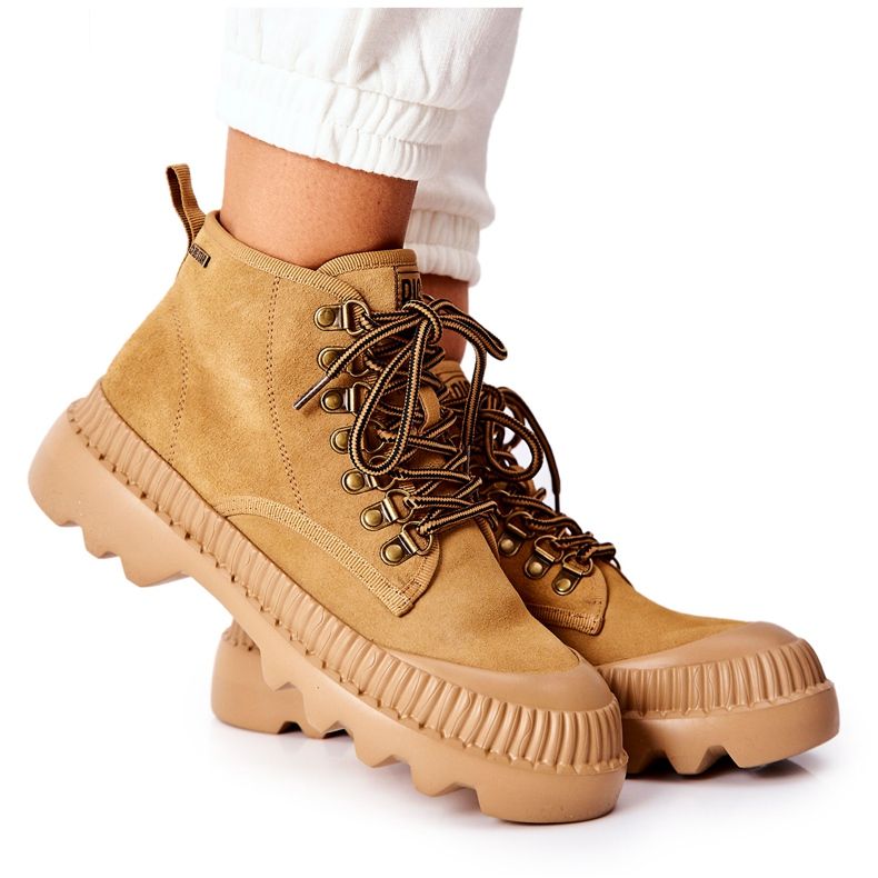 Botas Trappers de Piel Big Star II274366 Camel marrón Botas Trappers de Piel Big Star II274366 Camel marrón