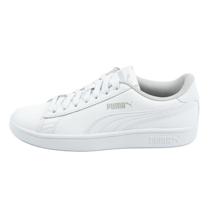 Puma Smash V2 Jr 365170 02 blanco azul Puma Smash V2 Jr 365170 02 blanco azul