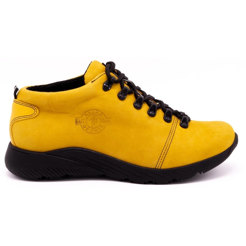 ButBal Zapatillas trekking mujer 674BB mostaza amarillo ButBal Zapatillas trekking mujer 674BB mostaza amarillo