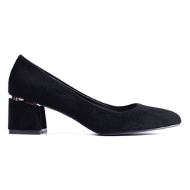 Goodin Salones elegantes de ante negro