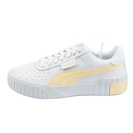 Zapatillas Puma Cali W 369155 30 blanco amarillo