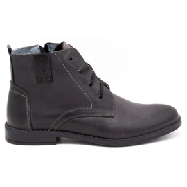 Polbut Zapatos de hombre invierno gris C20F