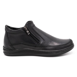 Polbut Botas de invierno para hombre negras K30F negro