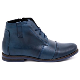 Joker Zapatos de invierno para hombre 315J azul marino