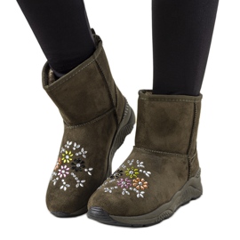 Botas de nieve de mujer Arana verde
