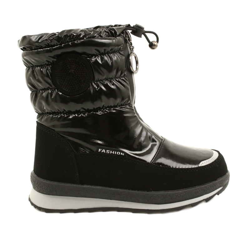Botas de nieve para niños Miss Evento 21DZ23-4324 Negro