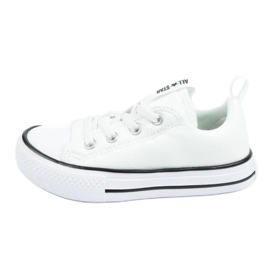 Zapatillas Converse Jr.763536C] 18 blanco