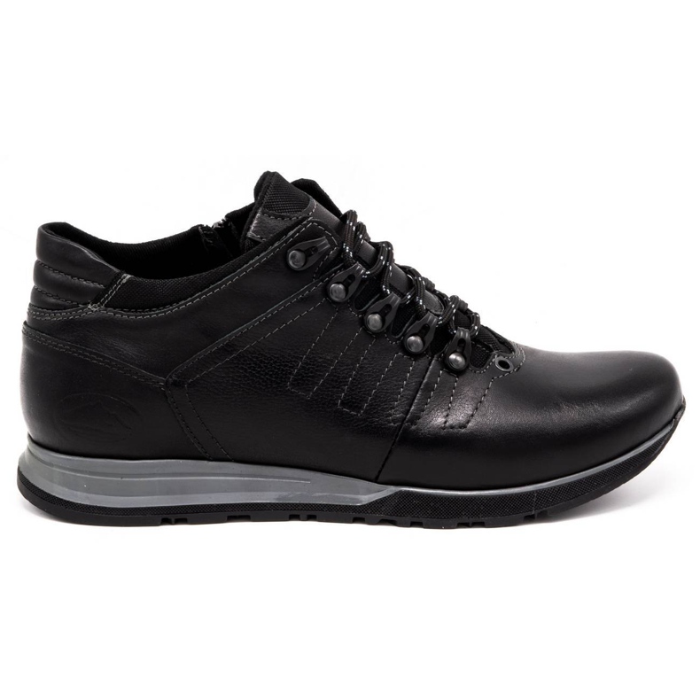 Olivier Zapatos hombre botines piel 920MP negro