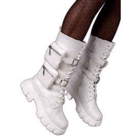 TRENDI Trabajadores de la moda con bolsillos blanco TRENDI Trabajadores de la moda con bolsillos blanco