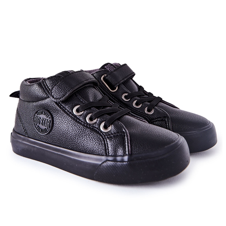 Zapatillas altas para niños Big Star EE374001 Negro