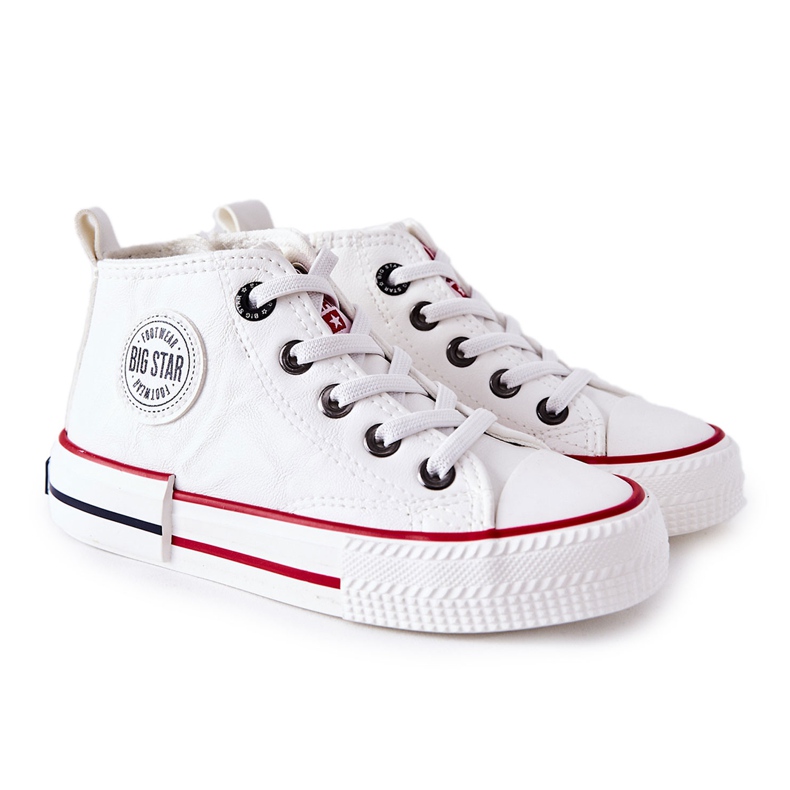 Zapatillas altas para niños Big Star II374004 Blanco ['blanco']