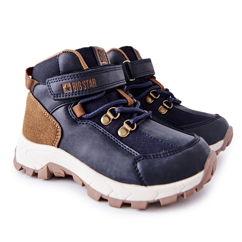 Zapatos Trekking Niños Big Star II374098 Azul Marino