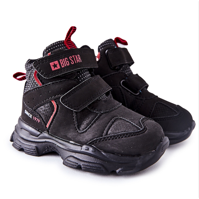Zapatos Trekking Niños Negros Big Star II374097