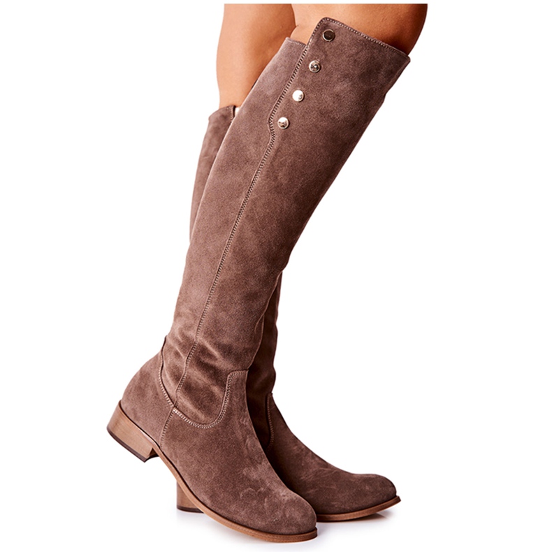 Lewski Shoes Botas de Piel Ante Lewski 2840 Marrón