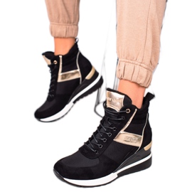 W. Potocki Zapatillas De Cuña Potocki negro W. Potocki Zapatillas De Cuña Potocki negro