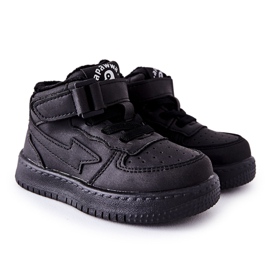 Calzado Deportivo Infantil Alto Aislante Negro Clafi