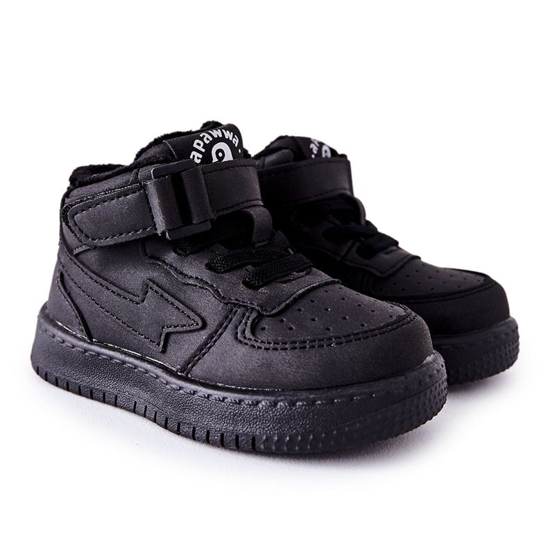 Calzado Deportivo Infantil Alto Aislante Negro Clafi