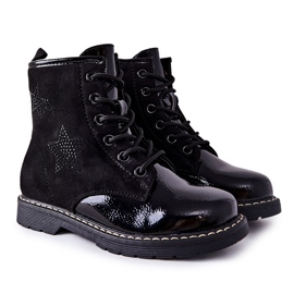 Vinceza Botas de niño Black Gander negro