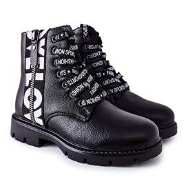 Vinceza Botas Infantiles Trabajadores Negro Pomeroy
