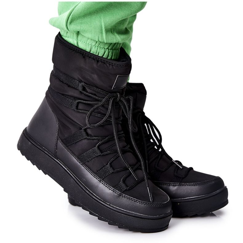 S.Barski Botas de nieve cálidas negras para mujer Cironeus negro S.Barski Botas de nieve cálidas negras para mujer Cironeus negro