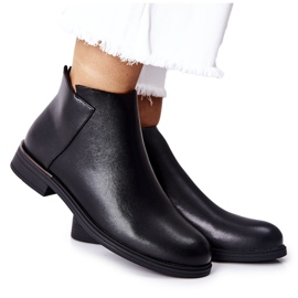 Botas Planas Calientes Sergio Leone BT511 Negro
