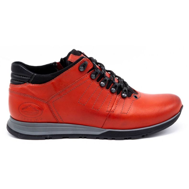 Olivier Zapatos hombre botines piel 920MP rojo Olivier Zapatos hombre botines piel 920MP rojo
