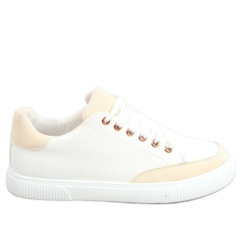 Zapatillas de mujer blancas 6110 Yellow blanco amarillo Zapatillas de mujer blancas 6110 Yellow blanco amarillo