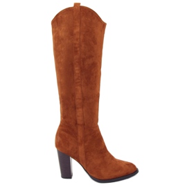 Botas clásicas en el poste camel UK07P Camel marrón