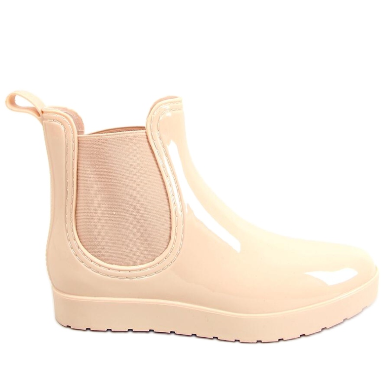 Botas Galoshes Jodhpur Lubu Beige