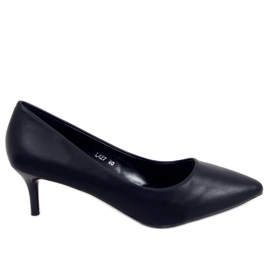 Zapatos de salón con tacón bajo Kate Black negro
