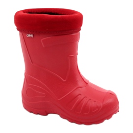 Botas de lluvia para niños Befado 162P105 rojo