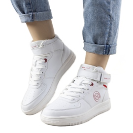 Zapatillas de mujer Cross Jeans Madrid blancas blanco