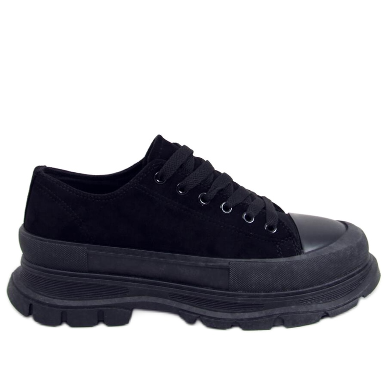 Zapatillas Lily Black de suela alta negro