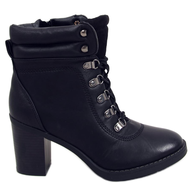 Botas de tacón Zuzu Black negro