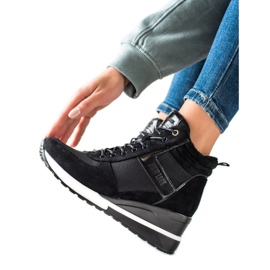 W. Potocki Zapatillas De Cuña Potocki negro