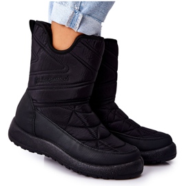 PE1 Winessa High Black Botas de nieve calefactadas negro