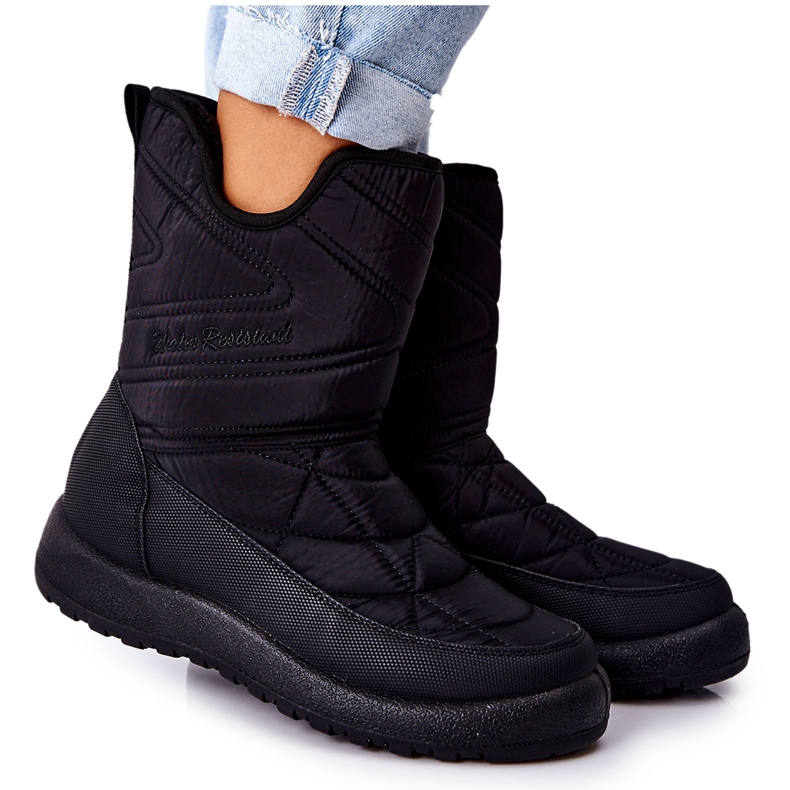 PE1 Winessa High Black Botas de nieve calefactadas negro PE1 Winessa High Black Botas de nieve calefactadas negro