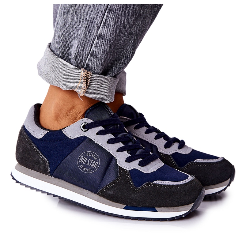 Zapatillas Sport Big Star GG274A056 Azul Marino-Gris