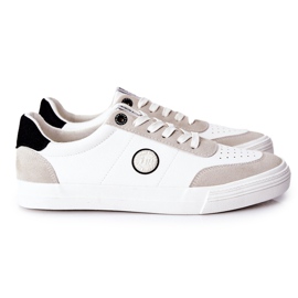 Zapatillas Hombre Piel Big Star II174009 Blanco-Beige