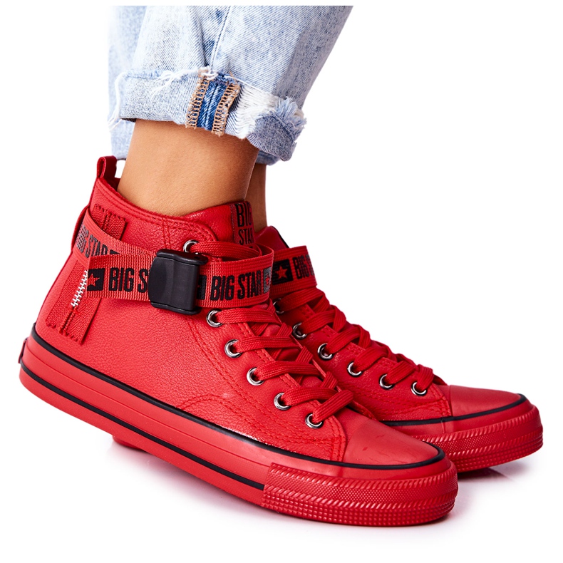 Zapatillas altas con aislamiento Big Star GG274028 Rojo